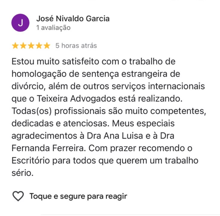 Feedback Google Business