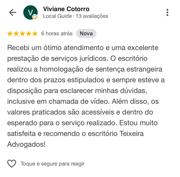 Feedback Google Business